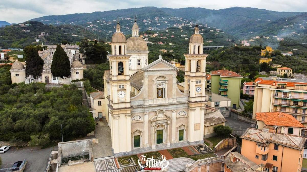 Apartamento Super Vista Al Grattacielo Di Lavagna Exterior foto