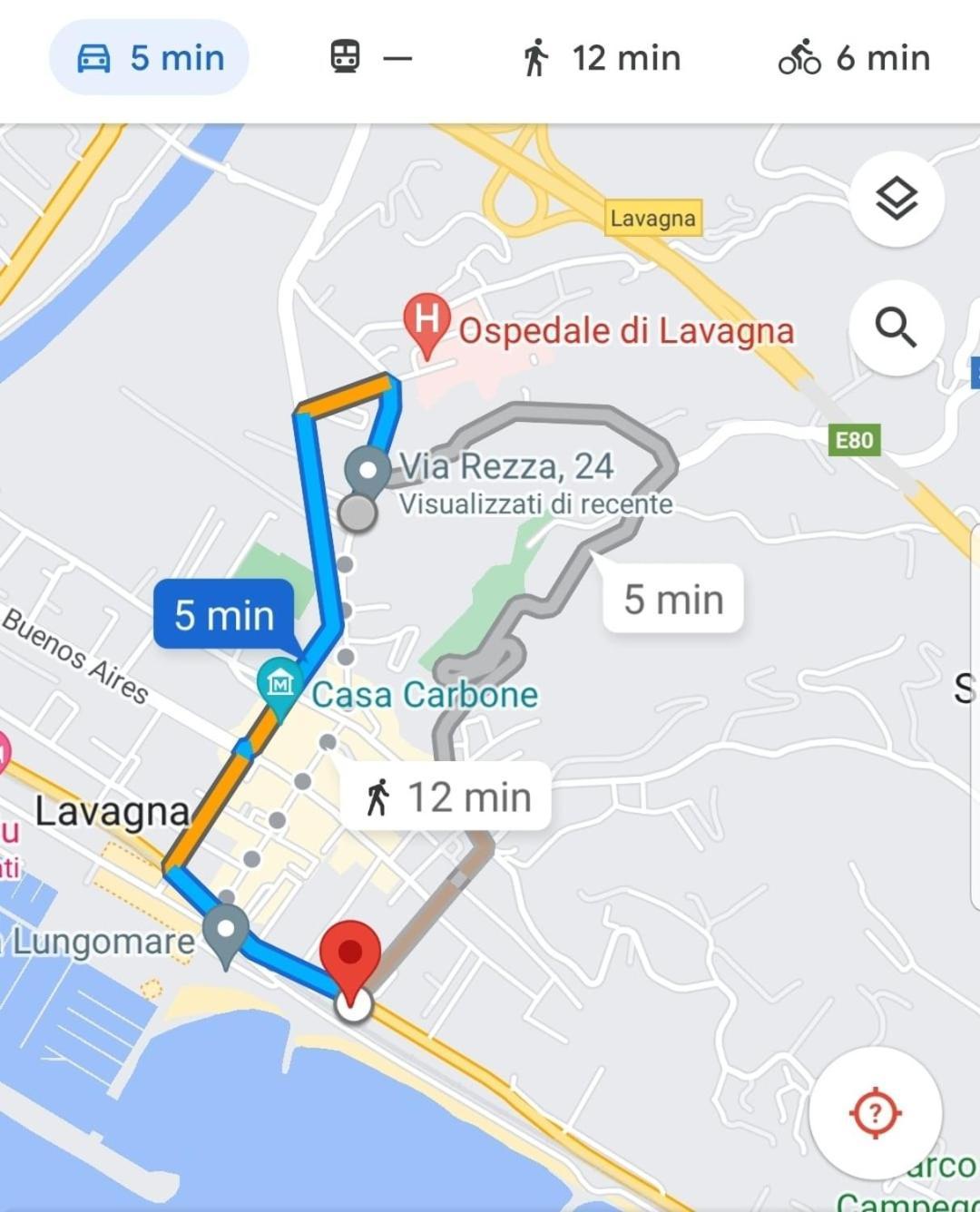 Apartamento Super Vista Al Grattacielo Di Lavagna Exterior foto